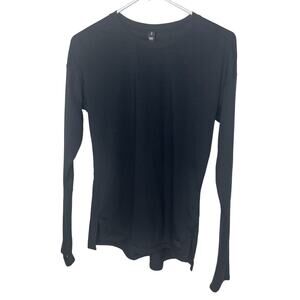 The North Face Long Sleeve Crew Neck Black Shirt Women's Size Small